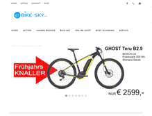 Tablet Screenshot of bike-sky.com